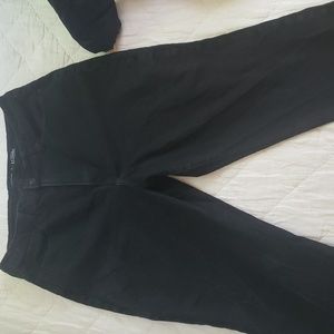 Old Navy black high rise jeans